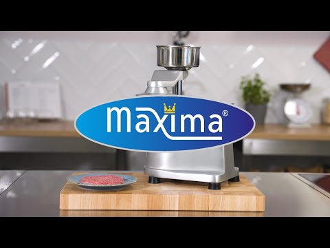 Hamburgerpress - 10 cm serveringsfat - Manuell