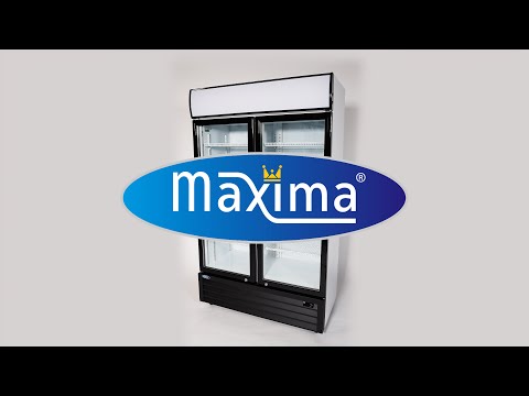 Display kyl - 800L - 8 justerbara hyllor
