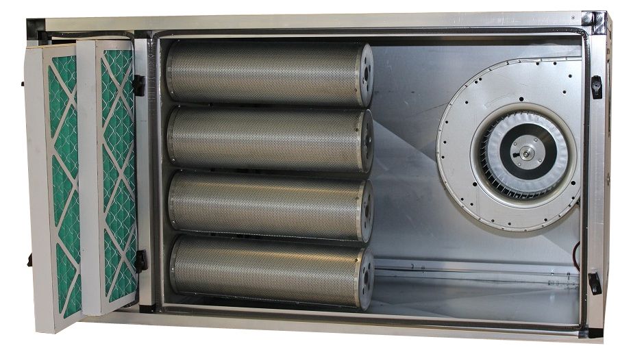 Motor för huv med kolfilter - 3000 M3