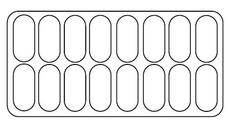 Isbricka - 16 x 5 liter