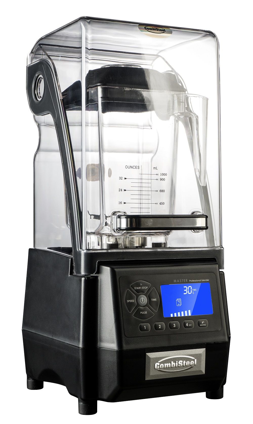 Mixer - 2 liter - 1,5 kW - Med huv
