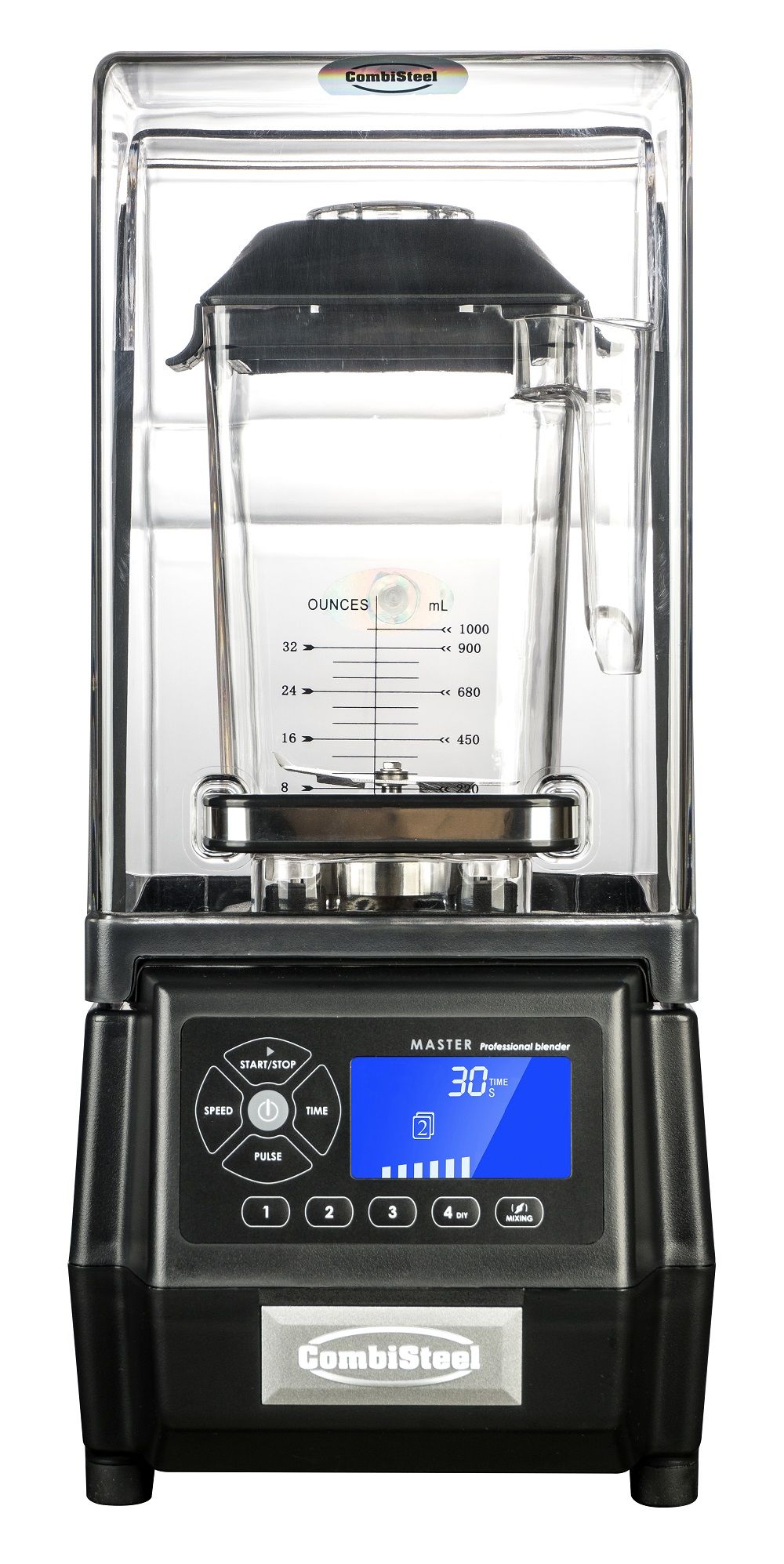 Mixer - 2 liter - 1,5 kW - Med huv