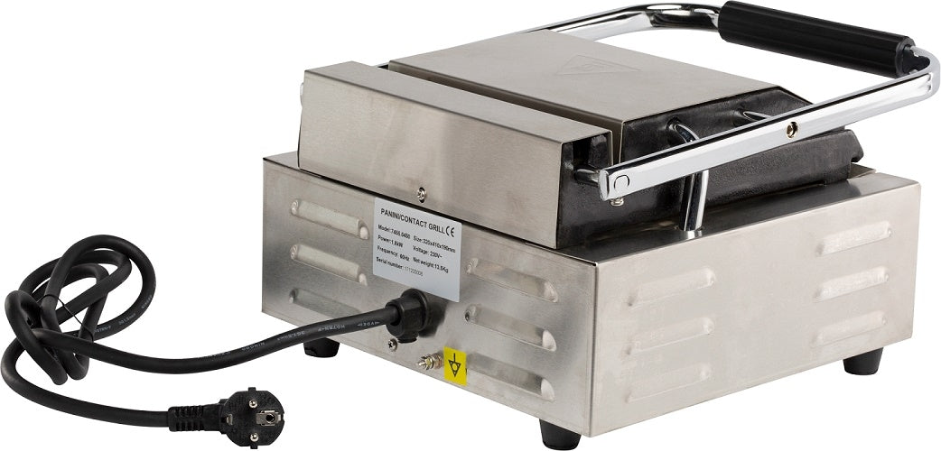Kontaktgrill / Klämgrill - Räfflad yta - 320 x 410 mm