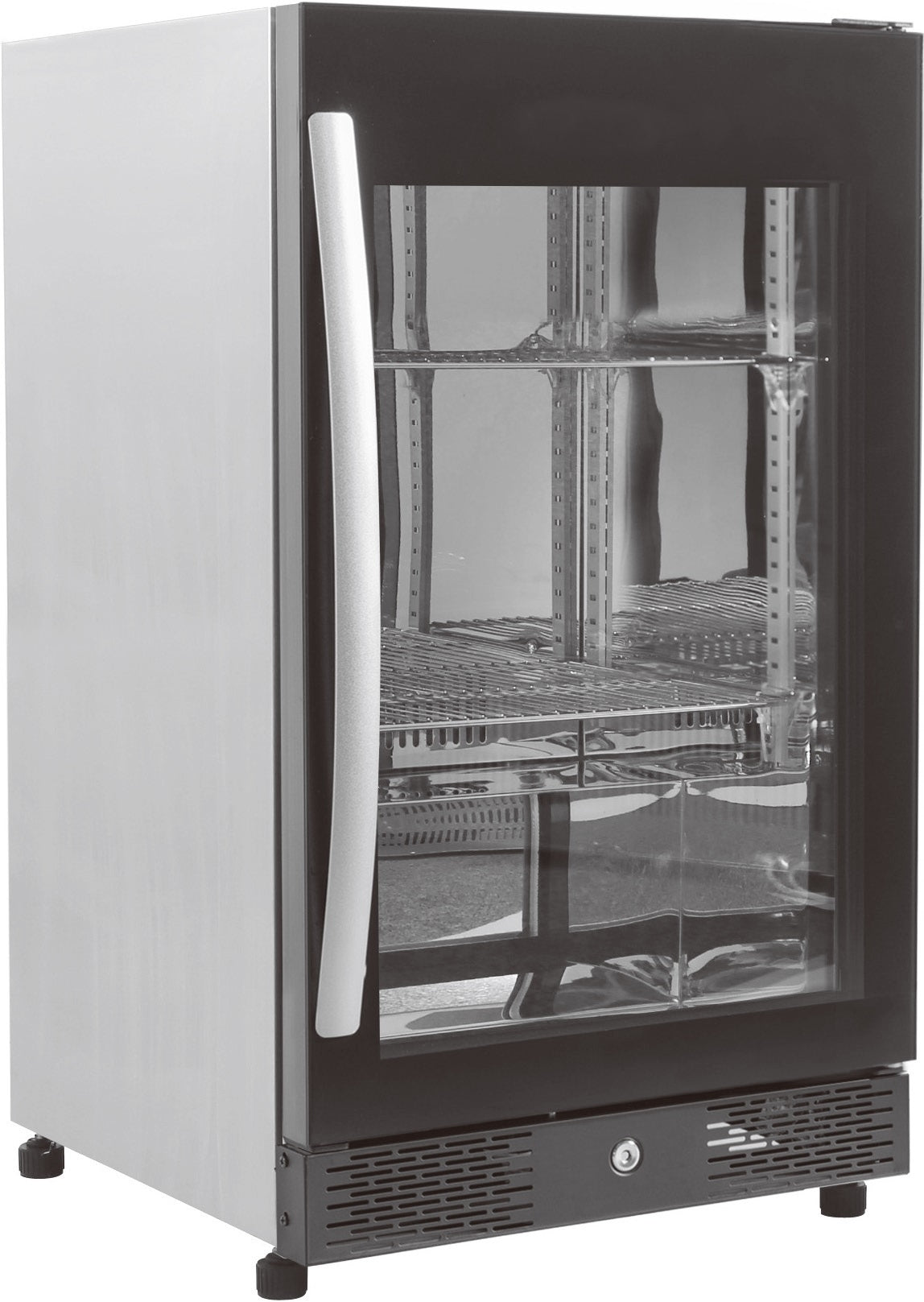 Backbar - Barkyl - Stor glasdörr - 98 liter