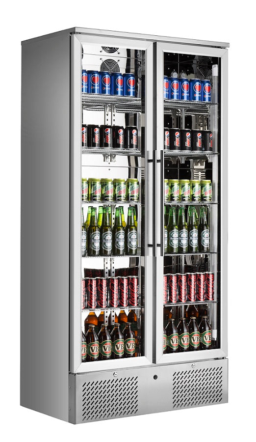 Displaykyl - 2 dörrar - 458 liter