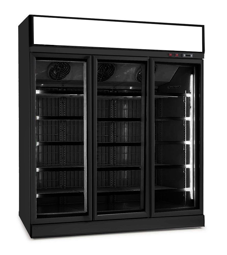 Displaykyl - 3 dörrar - 1530 liter