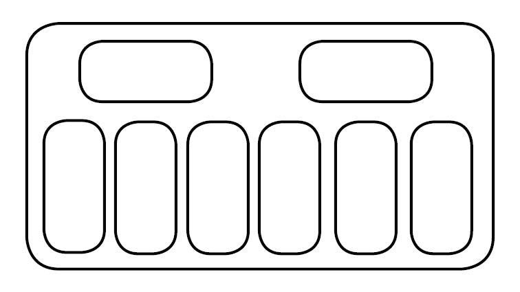 Isbricka - 8 x 5 liter