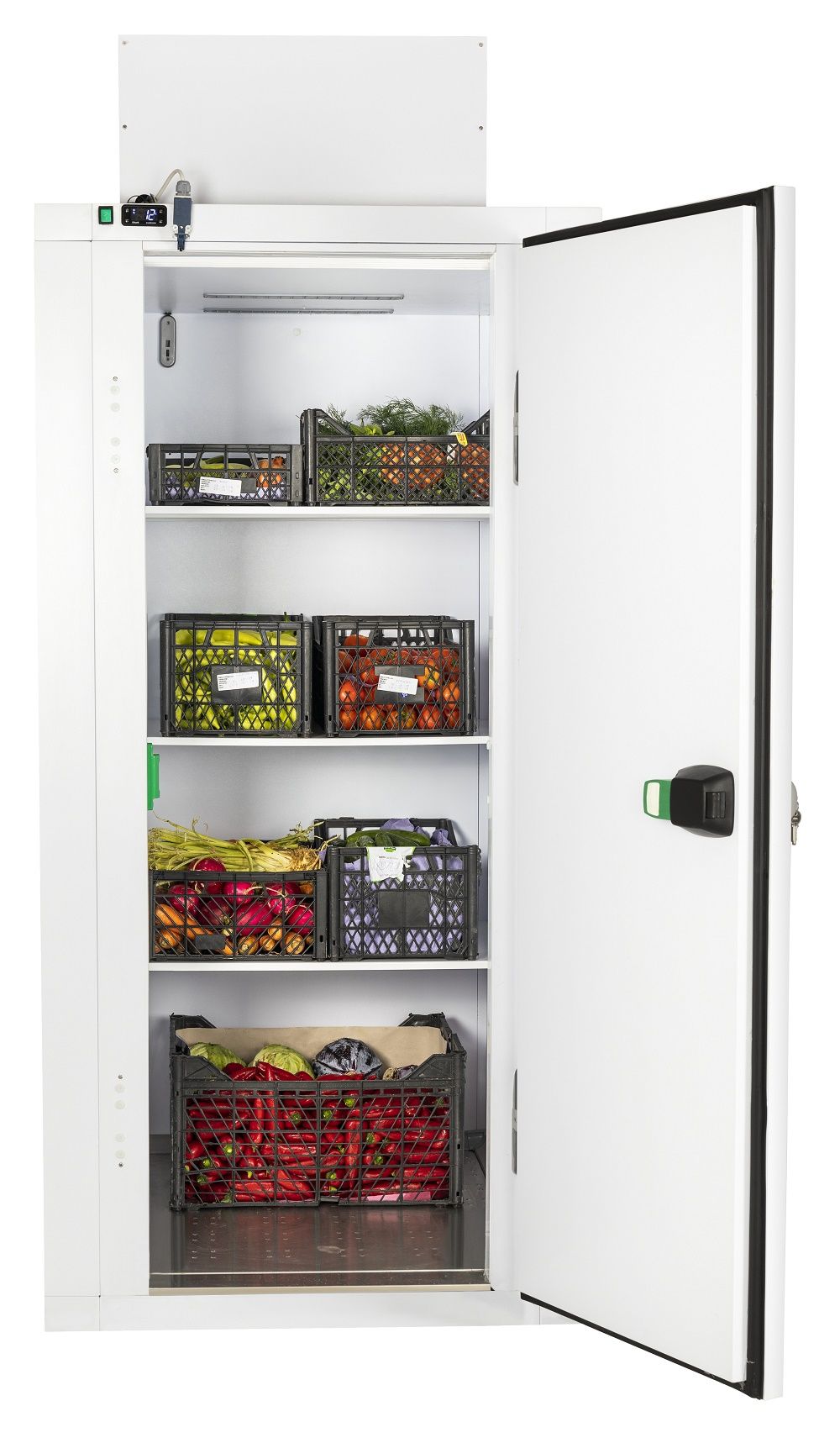 Frysrum - 840 x 840 x 2040 mm - Temperatur -10 / -22 - 1300 liter