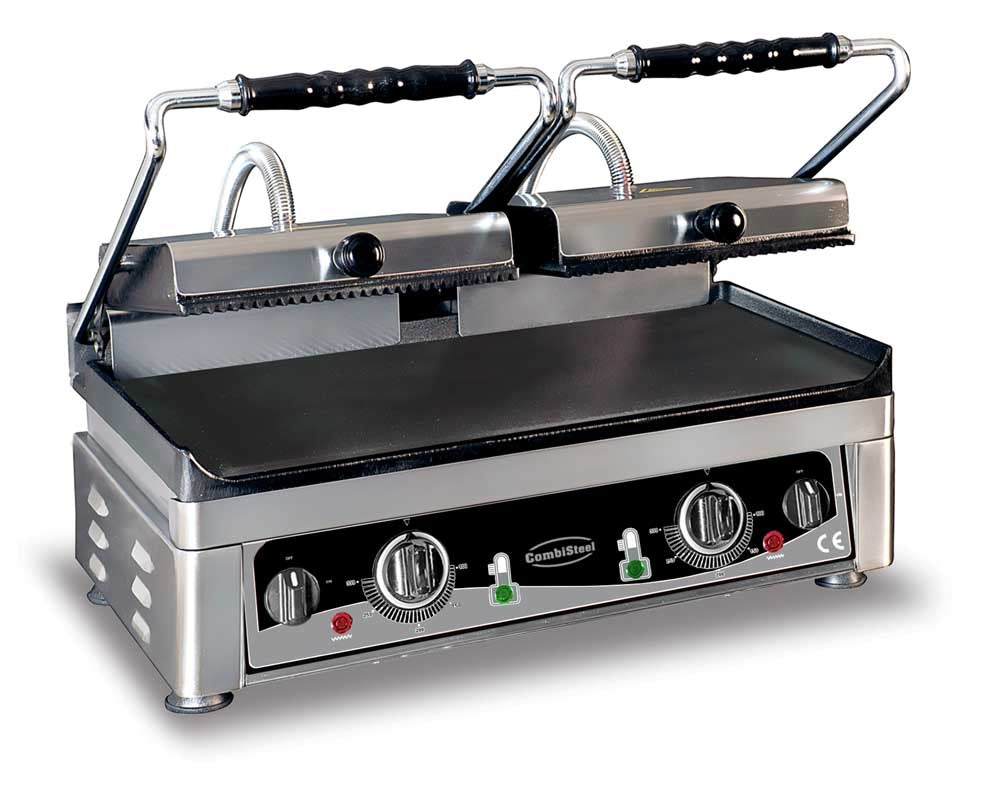 Kontaktgrill / Klämgrill - Slät yta - 440 x 560 mm