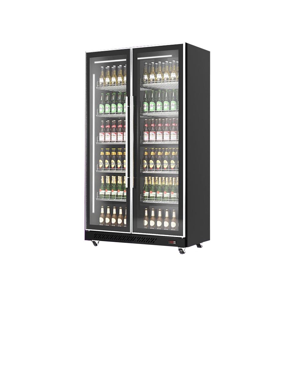 Displaykyl - 2 skjutdörrar - 750 liter