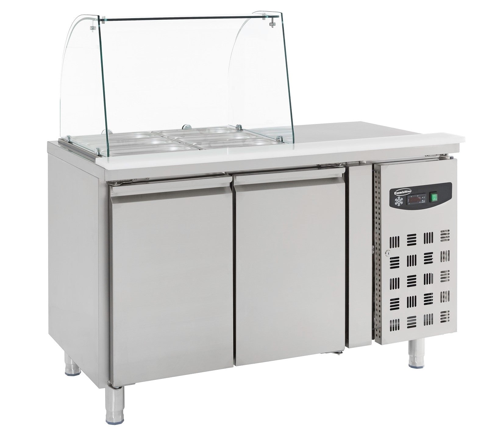 Saladette - 2 dörrar - 2 x 1/1 GN
