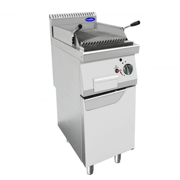 Lavasten Grill - Gas - Manuell höjdjustering - 400 x 700 mm