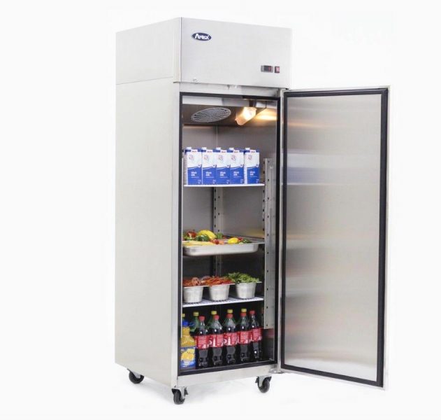 Industrifrys i rostfritt stål - 280 liter