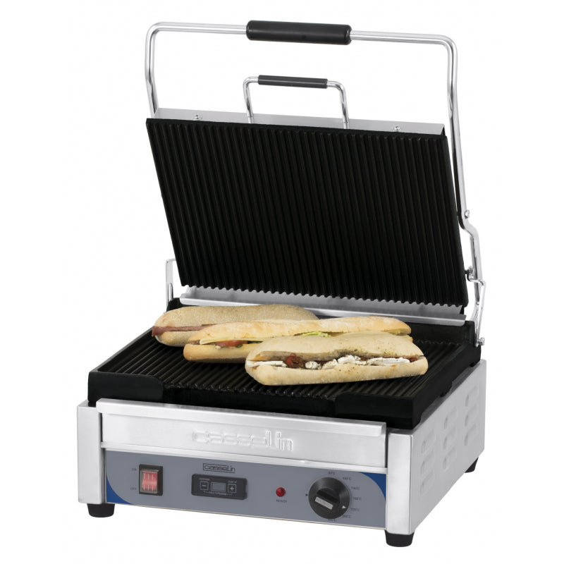 Klämgrill / Panini - 375 x 287 mm - 230 volt