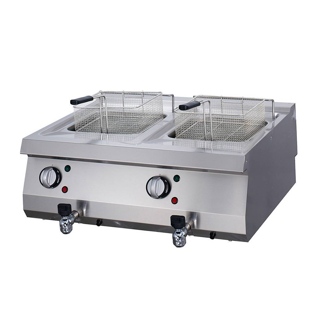Fritös - 2 x 12 liter - 2 x 11 kW