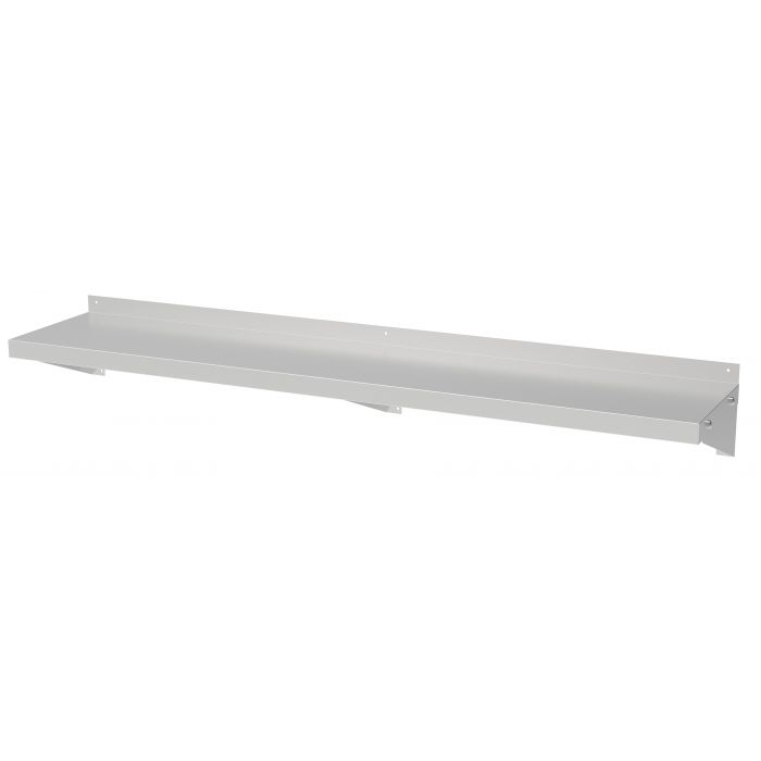 Hylla - rostfritt stål 300 x 1600 mm