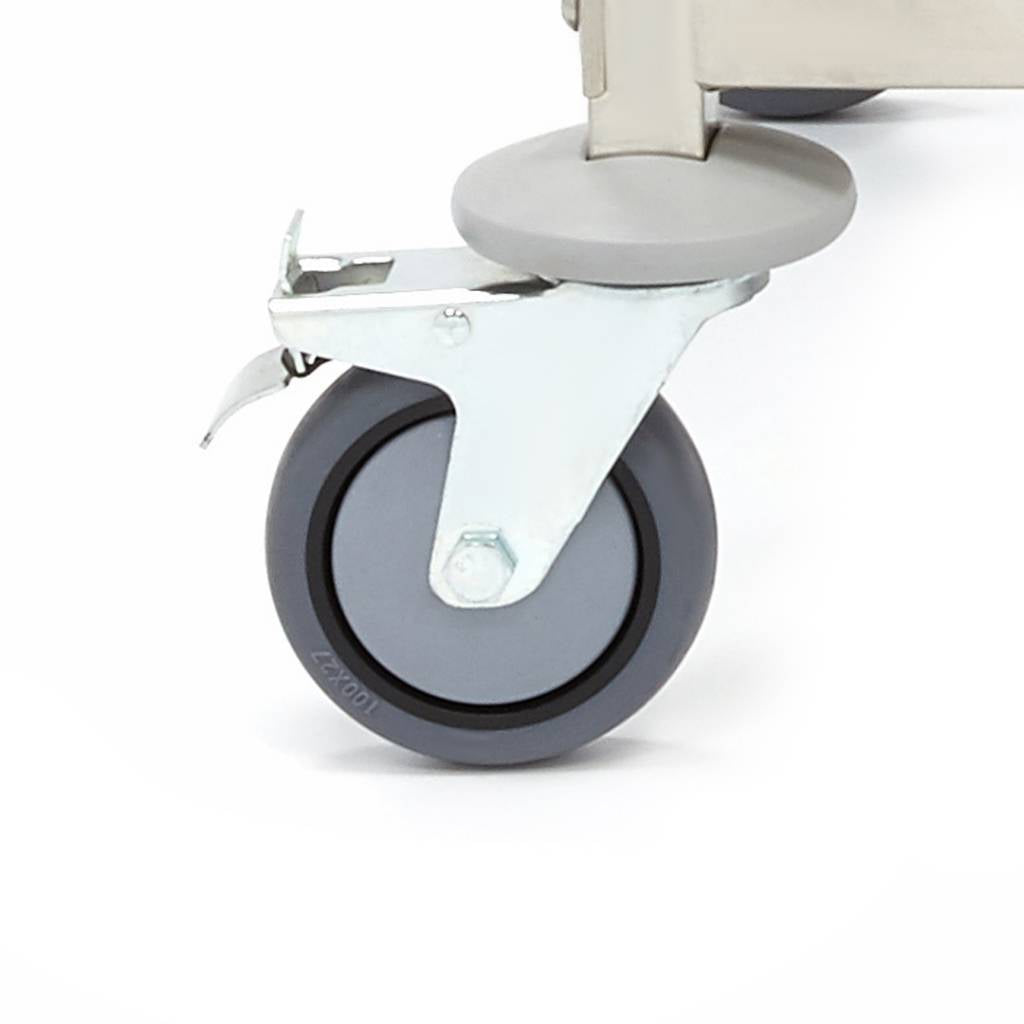 Uttagsvagn - Rostfritt stål - 400x600 mm - 16 uttag
